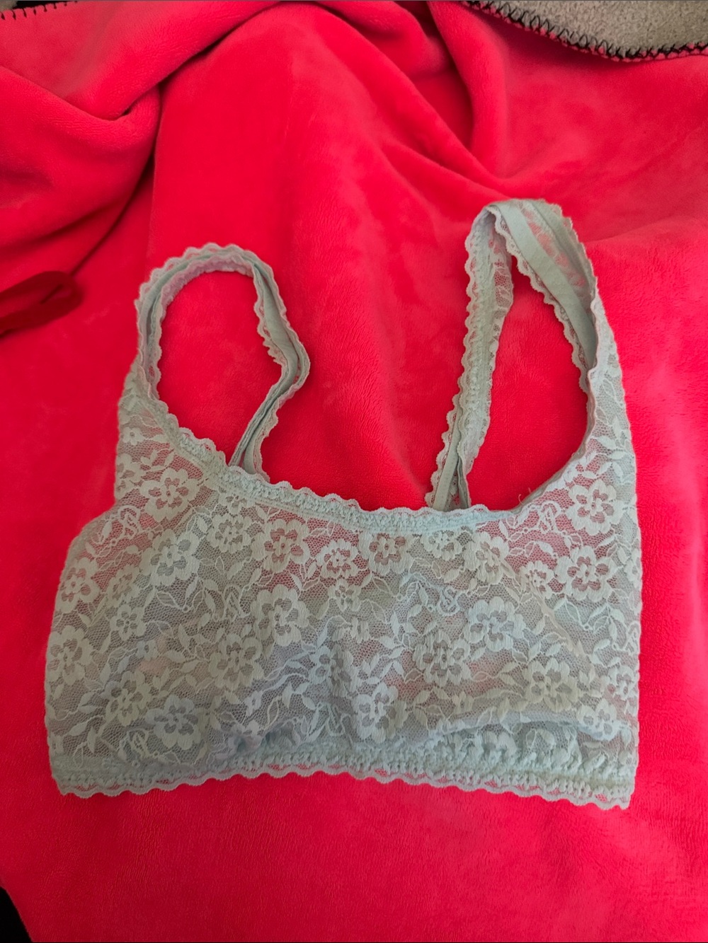 Victoria's Secret Lace Bralette in Light Mint